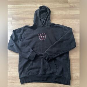 Shane Dawson Official Merch Unisex Embroidered Pig Hoodie Black Size Large